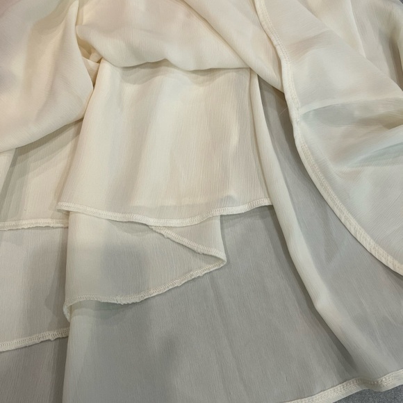 [S]One&Only For Urban Outfitters Lace Babydoll Cream Sleeveless Dress Feminine - Picture 7 of 9